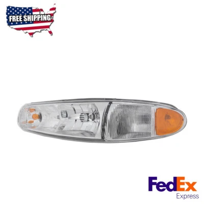 Faro halógeno del lado del conductor para Buick Century Regal 1997-2005 Foto 1 de 4