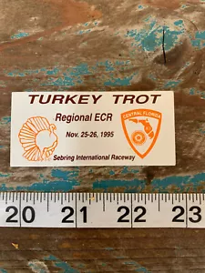 1995 SCCA SEBRING RACEWAY DASH PLAQUE ECR TURKEY TROT RACING PORSCHE BMW - Bild 1 von 1