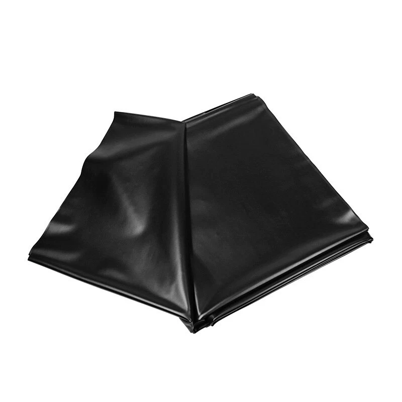 Black Pink PVC Waterproof Bed Sheet Cover Couples Adult Wet Sexy Bedding/Pillow - Image 1 of 4
