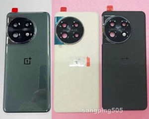 OEM Battery Back Cover Glass Housing Door+Camera Lens For OnePlus 11 - Picture 1 of 5