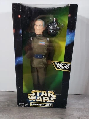 NUEVO DE COLECCIÓN 1997 STAR WARS GRAND MOFF TARKIN 12" DROIDE INTERROGADOR CAJA DAÑOS Foto 1 de 4