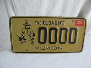 license plate- Yukon - over 3 years old - Picture 1 of 1