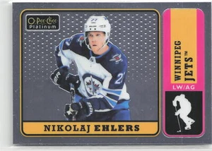 2018-19 O-Pee-Chee Platinum #R-38 Nikolaj Ehlers Pee-Chee Platinum - Retro - Picture 1 of 2