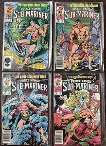 Group of 1984 Limited Series Prince Namor Sub-Mariner Marvel Comic Books Ish.1-4 - Picture 1 of 11