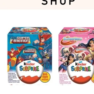New Kinder Surprise DC Superheroes Boys Easter Maxi Egg Toy 2018 Large BBE 2018 - Picture 1 of 1