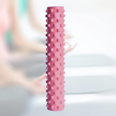 79cm Ex-Long PU Physio Grid Trigger Point Foam Roller Deep tissue Massage Pink - image 1 of 2