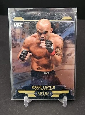 Robbie Lawler 2017 Topps Chrome UFC Tier One #UT-RL  - Image 1 of 2