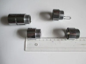 Hahnverlängerungen 3/4" MS-CHROM 3 x 20mm + 2 x 15 mm - Bild 1 von 3