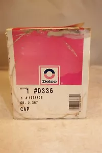ACDELCO DISTRIBUTOR CAP #D336 N.O.S. - Foto 1 di 2