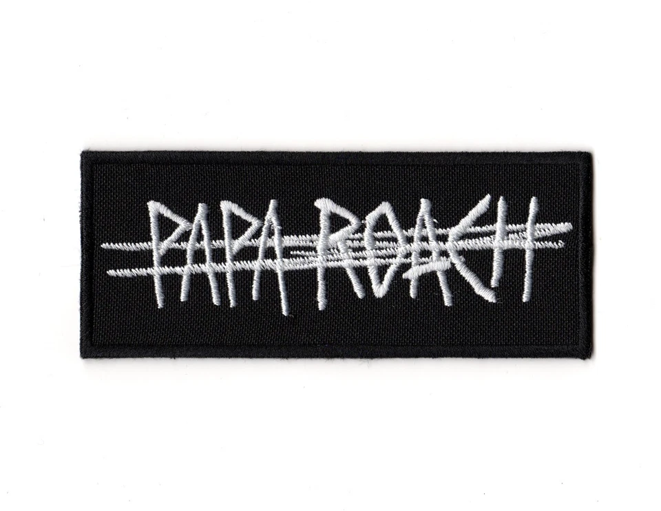 Papa Roach Sew-on Patch | American Alternative Hard Rock Rap Metal Band Logo - Image 1 of 1