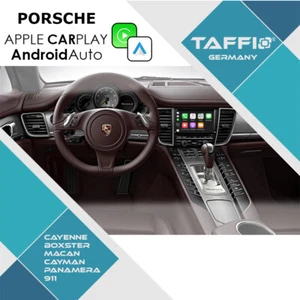 For Porsche Cayman Cayenne Boxster Panamera PCM3.1 Wireless CarPlay AndroidAuto - Picture 1 of 3