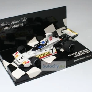 MINICHAMPS BRABHAM FORD BT44 HITACHI CARLOS REUTEMANN 400740107 - Picture 1 of 4