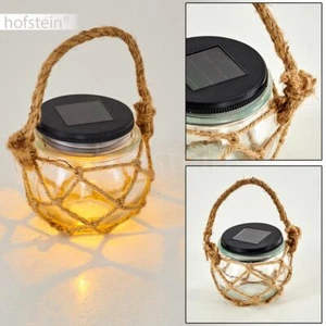 Solar LED Außen Tisch Leuchten Deko Lampen Garten Balkon Terrassen Beleuchtung - Bild 1 von 8