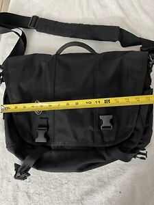 Timbuk2 Medium Commute Messenger Convertible Backpack Combo 17" Black Laptop Bag