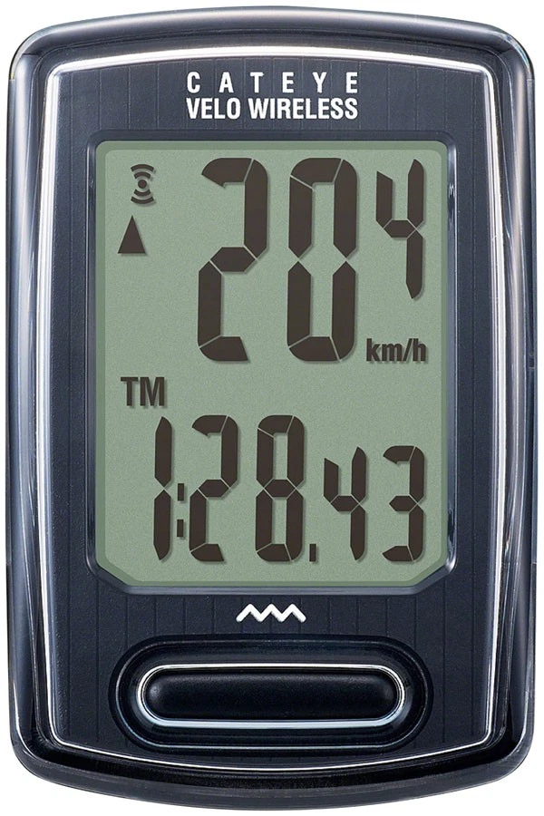 Cateye Velo Wireless Bike Computer - Black - Image 1 of 1