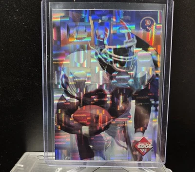 1995 年 Collector's Edge 即时重播 - Terrell Davis #10 棱镜 (RC) 名人堂野马 — 第 1/2 张图片