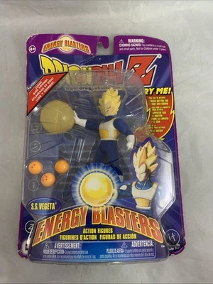 Figura de acción Dragonball Z Energy Blasters S.S.VEGETA Irwin Toy 2001 nueva en paquete Foto 1 de 4