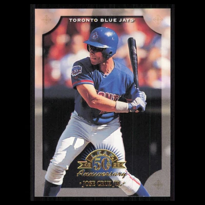 Jose Cruz Jr. #13 1998 Leaf Toronto Blue Jays Baseball Card MLB NM - Image 1 of 3
