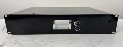 Nave Point 19 Inch 2U Locking Rack Mount Drawer with Key and Foam Inserts - Image 1 of 4