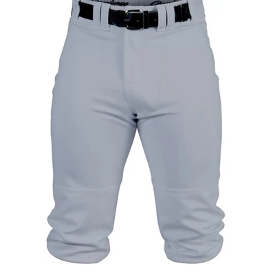 Rawlings Pro-dri Knickers Knee High  Baseball Pants Gray Men’s Large - Image 1 of 4