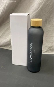 10.5 Donaldson Gray Glass Self Care Water Bottle - Picture 1 of 6