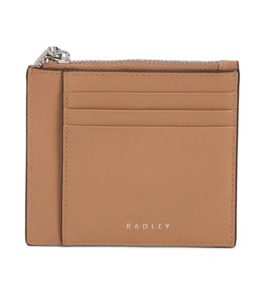 Tarjetero RADLEY LONDON Cuero Cierre Lynton Pequeño Cremallera Superior - Chai Foto 1 de 4