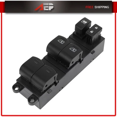 Power Window Switch For Nissan Armada 2005 2006 2007 Pathfinder 2004 Front Left - Image 1 of 4