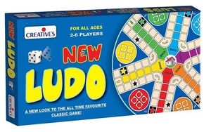 New Ludo - 2 to 6 players, Laminated CARD Board Indoor Family Game FREE SHIP - Picture 1 of 3