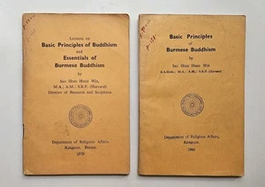 Principes de base du bouddhisme birman, essentiels par Sao Htun Hmat Win 1979, 1983 - Photo 1/17