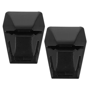 2 Pcs Porte Carte Voiture Plastique Pu Supports Adhésifs Clip Bureau Mémo - Photo 1 sur 12