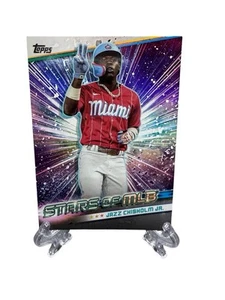 2024 Topps Retail Exclusive STARS OF MLB #10 Jazz Chisholm Jr. - Miami Marlins - Picture 1 of 2