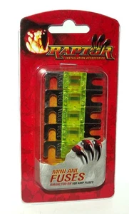 Raptor 100 Amp Mini ANL Fuses 5 Pack High Powered Mobile Audio Video RMANL100-5N - Bild 1 von 2