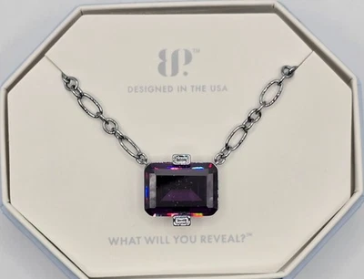 Bomb Party Necklace NK30285 Unclouded Sky - Amethyst Cubic Zirconia - Image 1 of 2