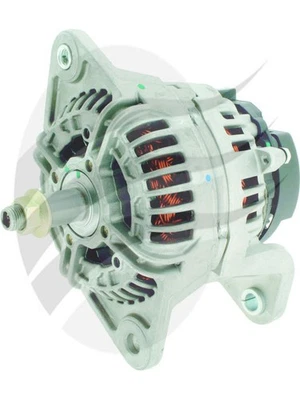 Bosch Alternator 12V 160A Int Fan, Int Reg J180 Mount Long Haul, Cat, (BX525085) - Image 1 of 4