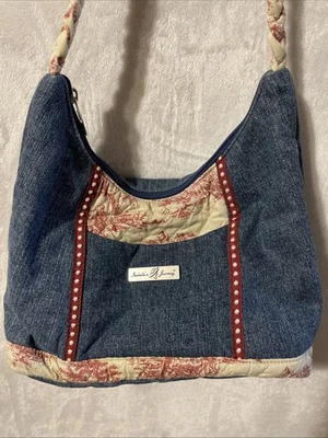 Bolsa jeans feminina Isabella's Journey - Imagem 1 de 4