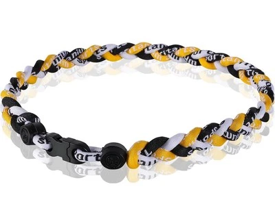 Pittsburgh Pirates Braided Rope Rally Necklace 2025    18 Inch. - Image 1 of 4