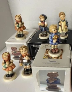 Figurine Hummel - Lotto 6 pezzi - 3,5” - 4,0” alte - Tutte in ottime condizioni - Foto 1 di 1