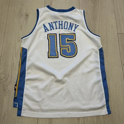Vintage Reebok Carmelo Anthony Denver Nuggets NBA Basketball Jersey Youth L - Image 1 of 4