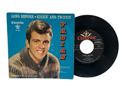 Fabian LONG BEFORE / KISSIN AND TWISTIN 45 Record - Image 1 of 2