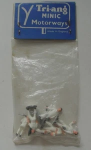 TRIANG MINIC MOTORWAYS M.1709 PIT STOP PERSONNEL. ORIGINAL PACKING. - Picture 1 of 2