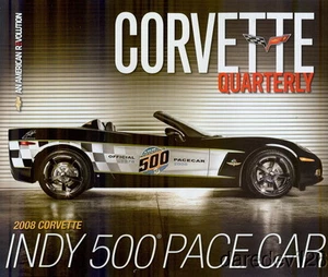 2008 Emerson Fittipaldi Chevy Corvette Indy 500 Pace Car Indy Car F/O Hero Card - Picture 1 of 1
