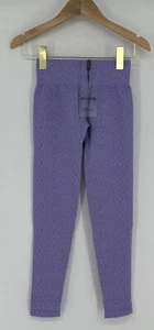 Leggings in pelle di serpente senza cuciture lilla NVGTN. Taglia S. Nuovo con etichetta - Foto 1 di 3