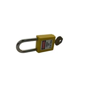 Master Lock Safety Lockout Padlock Thermoplastic Yellow 0410YLW - Picture 1 of 7