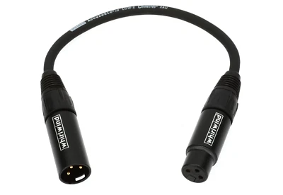 Cable de micrófono Whirlwind MK401 MK4 - 1 pie Foto 1 de 4