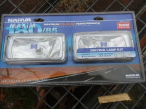 NARVA 100W RECTANGULAR DRIVING LIGHT KIT MAXIM -180/85 - Picture 1 of 7