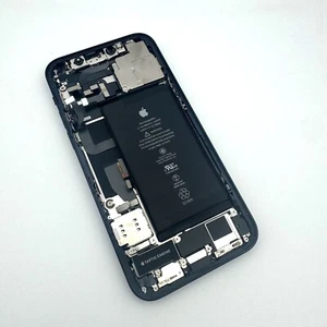 🔋 iPhone 12 Original Housing – B Grade – Battery 100% – Cameras & Small Parts - Photo 1/4