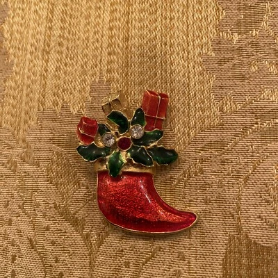 Medias De Colección Premier Designs Joyería Esmalte Tono Dorado Cristal Vacaciones/Navidad Foto 1 de 4