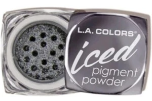 LA Colors Eyeshadow Powder Iced Loose Pigment .11 OZ Foiled Metallic - Picture 1 of 1