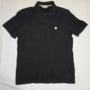 VERSACE COLLECTION V LOGO BLACK COTTON GOLF POLO SHIRT WOMENS SIZE LARGE - Picture 1 of 6
