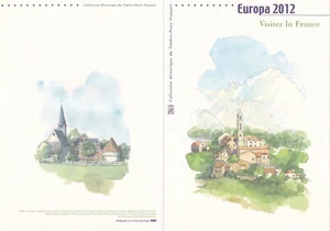 Document Philatélique 1er Jour : 70  2012 - Europa Visitez la France - Imagen 1 de 2